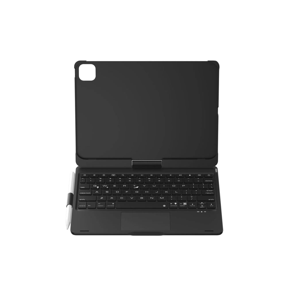 Wholesale New Design 360 Degree Rotation Bt Backlit Keys Touchpad Keyboard Case for iPad 10.9 11 Inch