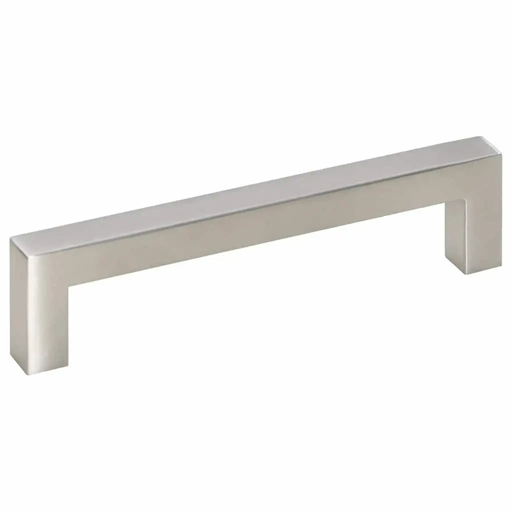 W2B VidaXL Luxury European Style Cabinet Door Handle Set 10 Stainless Steel Silver Zinc Alloy Medium Durable for Closet Wardrobe