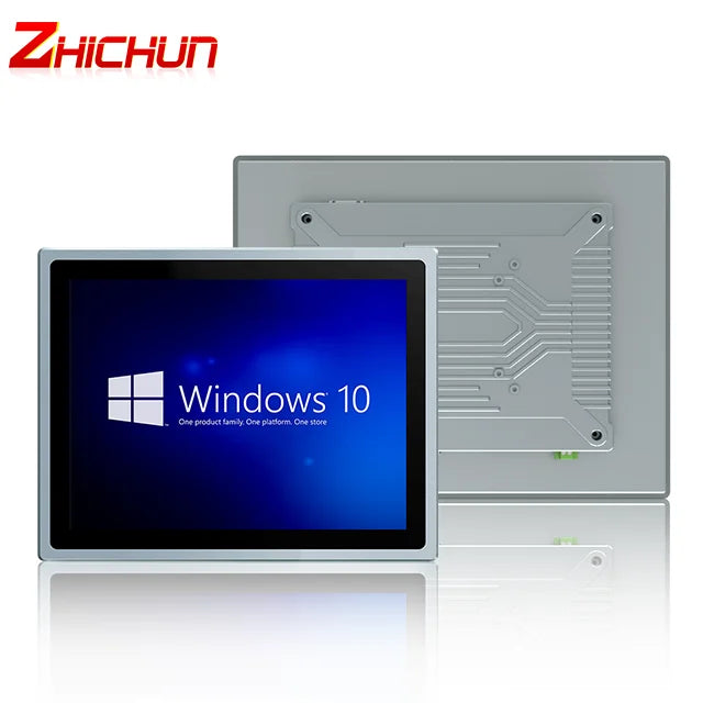 ZhiChun Win10 Industrial PC Touch Screen Wholesale 21.5" Embedded Industrial Ip65 Waterproof Capacitive Flat Screen Panel PC