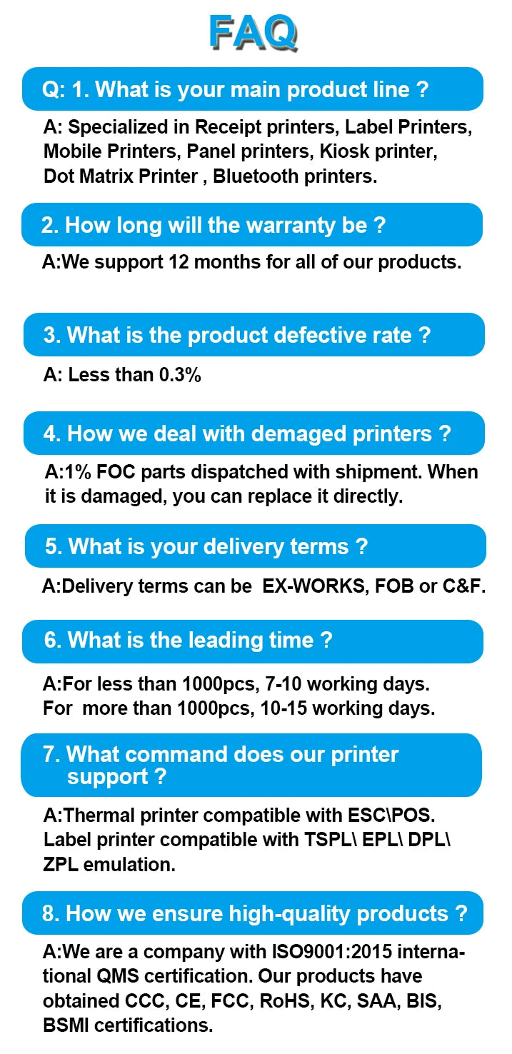 4 Inch BT  USB 110mm A6 Thermal Shipping Label Printer with Ribbon for 4x6  Waybill Printing and Other Sticker