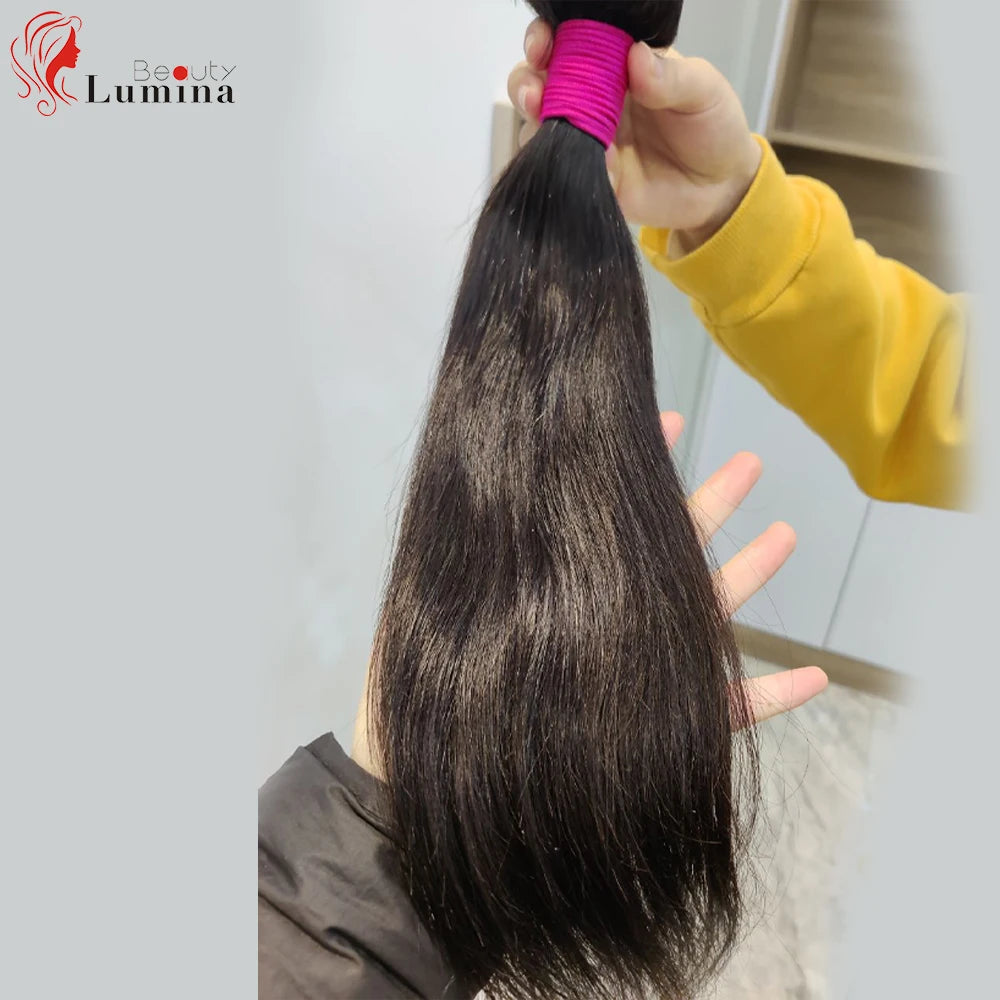 Malaysian Straight Hair Bundles 100% Remy Human Hair Extension Natural Color Bundles Straight Hair Weaves Can Buy 1 Piece 10-40
