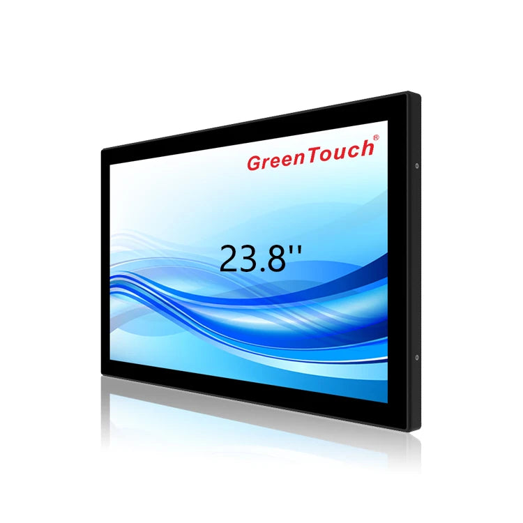 23.8 24 Inch Full HD IPS LCD Touch Screen Monitor Frameless Vandalproof Touch Display for Self-Service ATM KIOSKS Touch Monitor