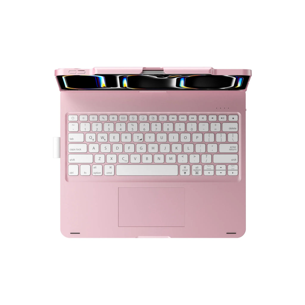 Hot Selling 360 Degree Rotatable Touchpad Backlit Wireless Keyboard Case for iPad Pro 12.9 Inch