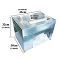 Small Size Crinkle Paper Shred Machine Semi-atuo Craft Crinkled Shredded Paper Making Machine
