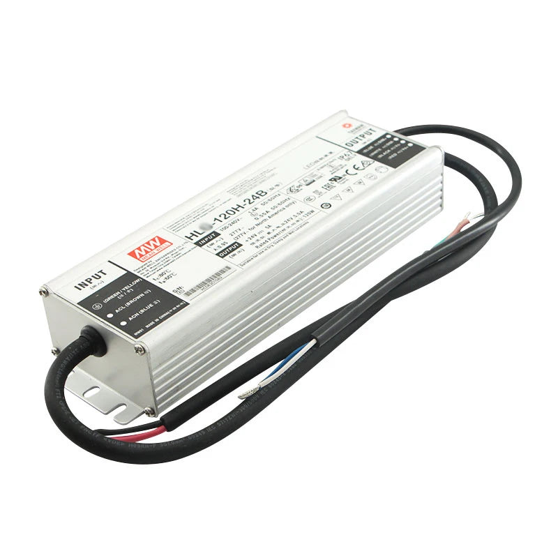 HLG-120H-24B 24V  Mean Well Dimmable Led Driver for  3 in 1 Dimming  1~10V PWM LED Driver