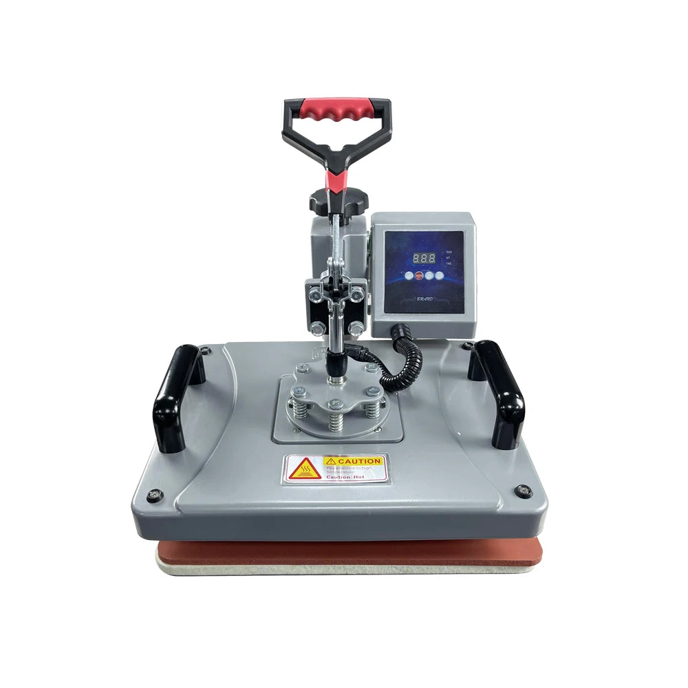 8 in 1 t Shirt Heat Press Machine Cap Cup Mug Glass Heat Transfer Machine for Sublimation / Eco Solvent Printers