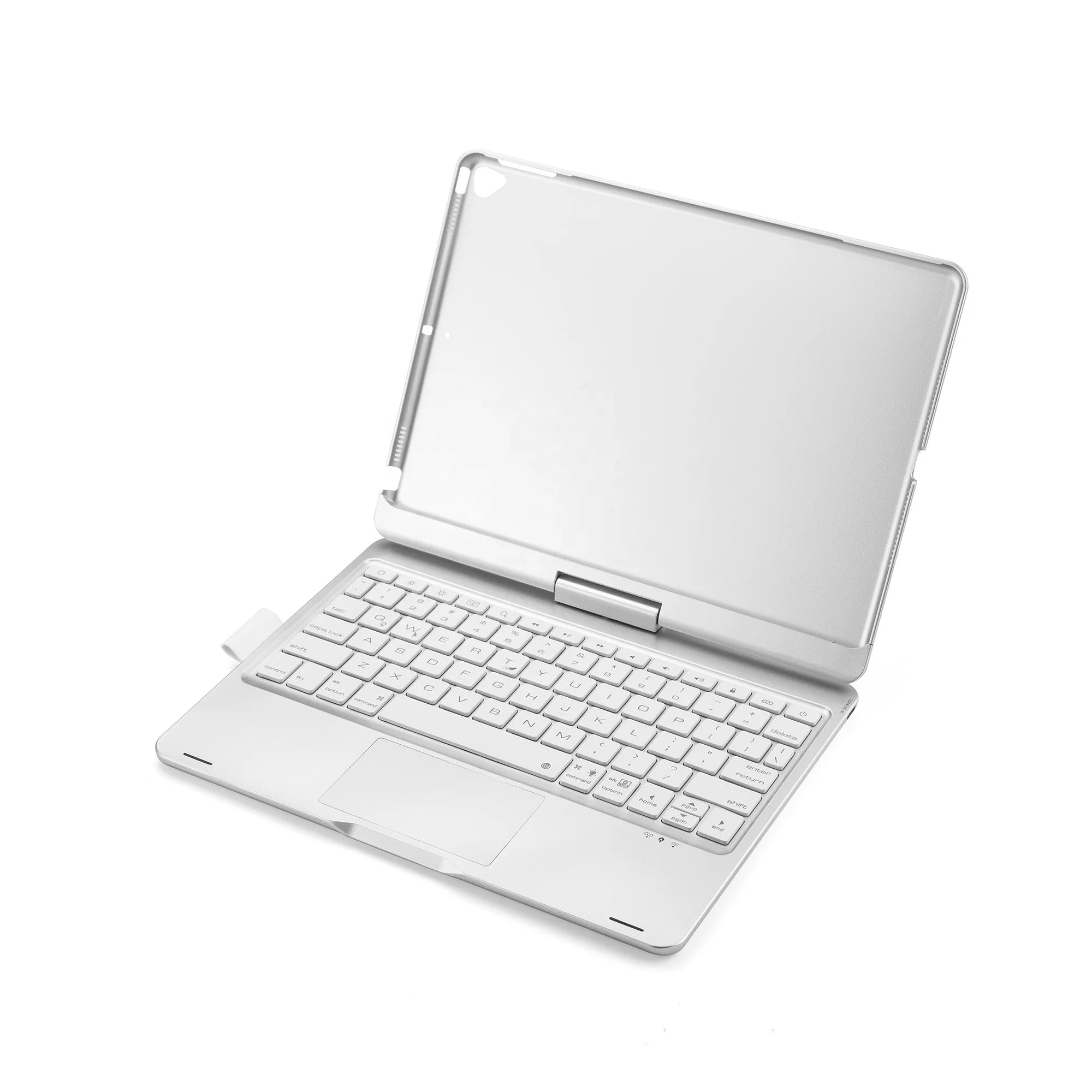 360 Degree Rotation Smart Touchpad Keyboard Backlit Keyboard Case for iPad 8th Generation