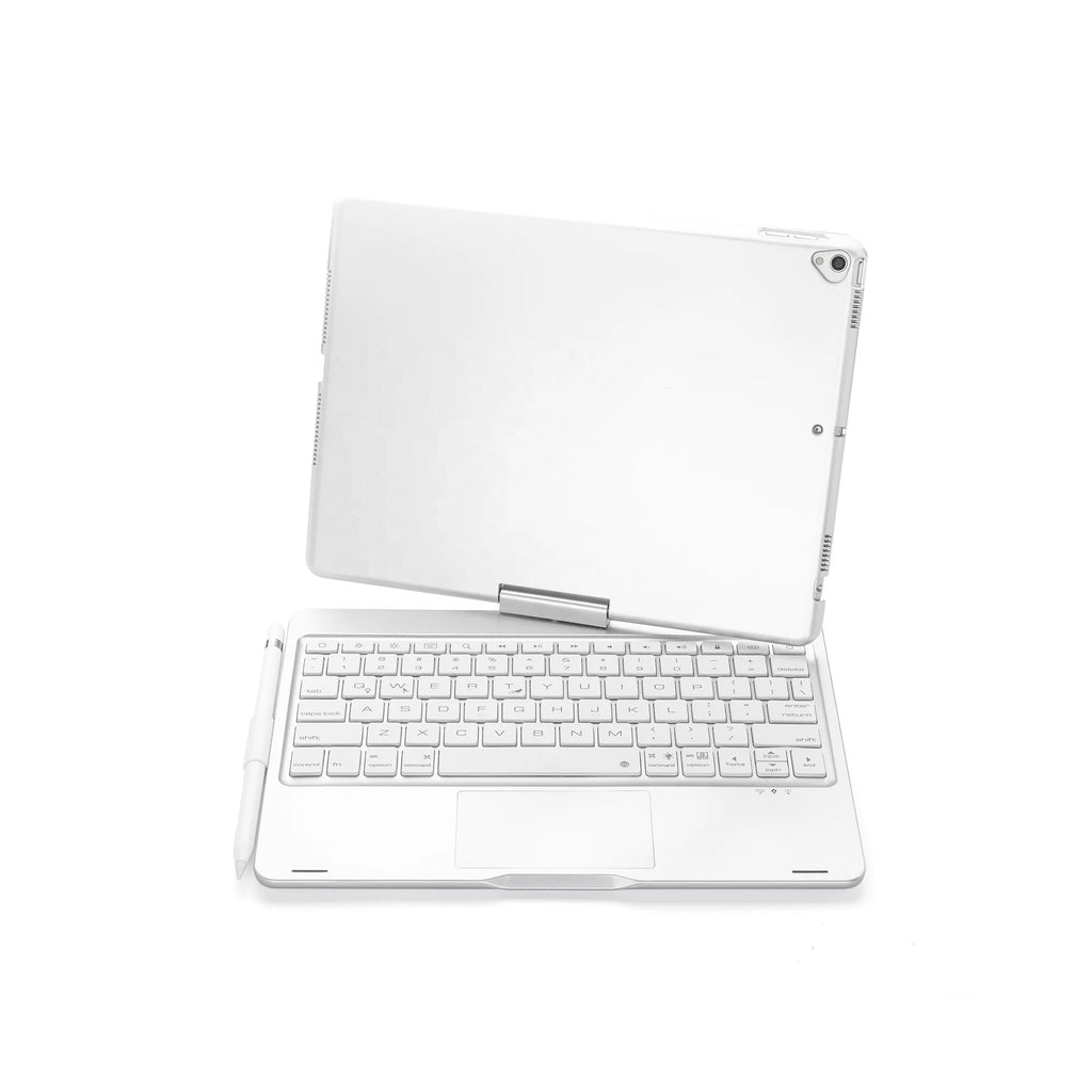 10.2 Inch Smart Touchpad Keyboard Rotation 360 Degree Wireless Keyboard Case for iPad 9th Generation