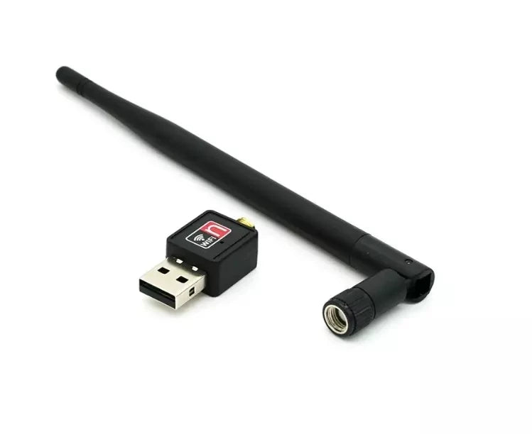 Mini USB Wireless Adaptor 150Mbps WIFI Receiver Wireless 802.IIN With Antenna USB 2.0 Network Card WiFi Receiver