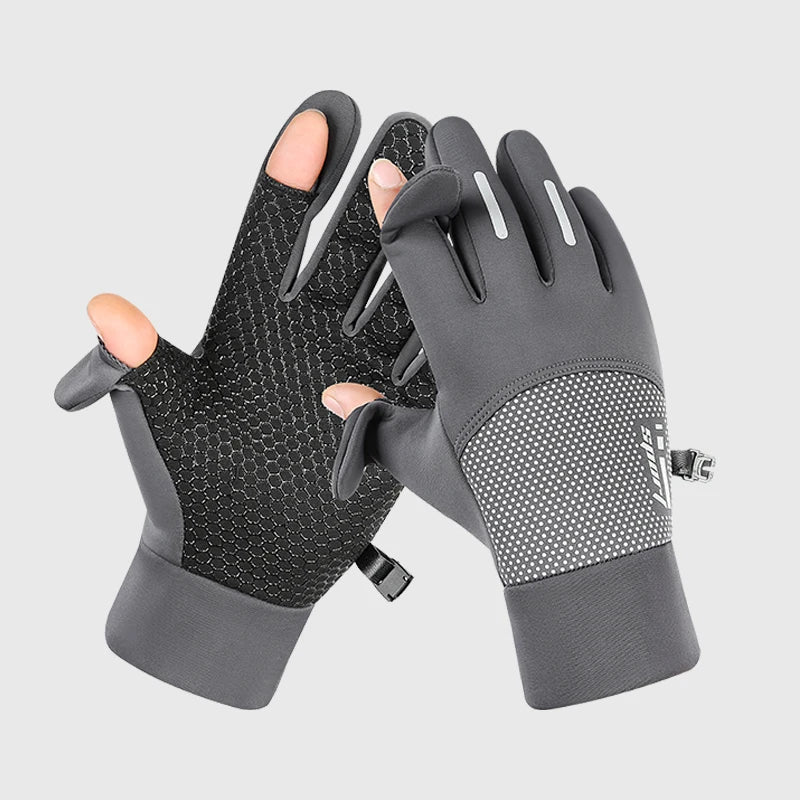 New Design Touch Screen Man Hand Warm Sport Waterproof Custom Bike Cycling Winter Gloves