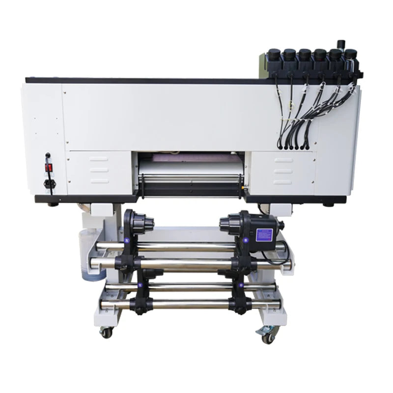 30cm A3 UV DTF Printer with Laminator Small AB Film UV DTF Sticker Printer for Glass Plastic Leather Wood