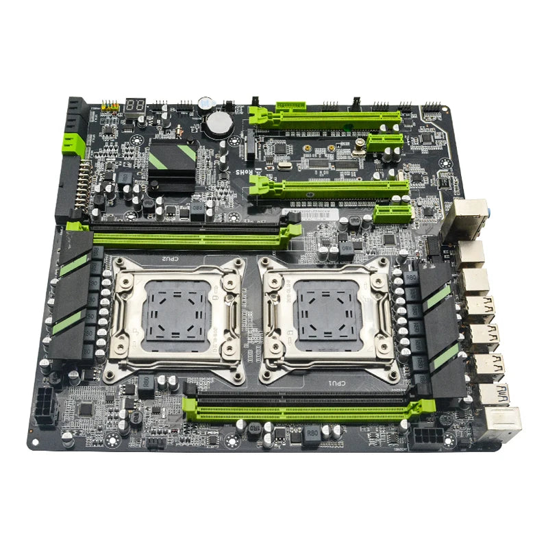 Wholesales Price Gaming Motherboard X79 Dual Xeon E5 LGA2011-0 Processors Motherboard Dual Channels DDR3 64GB M.2