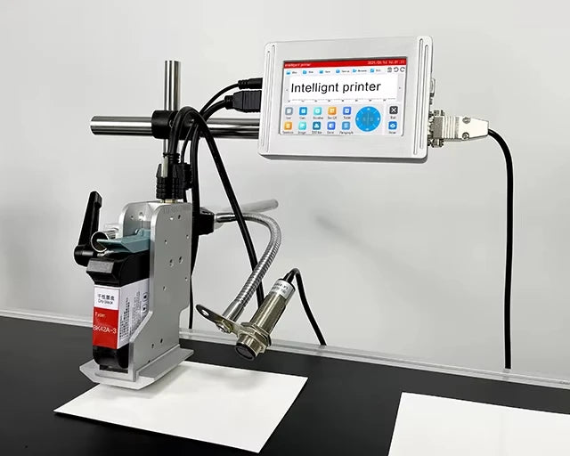 High Definition Multilingual Online Inkjet Printer Digital Label Logo Date Batch Number Tij Coding Inkjet Printing Machine