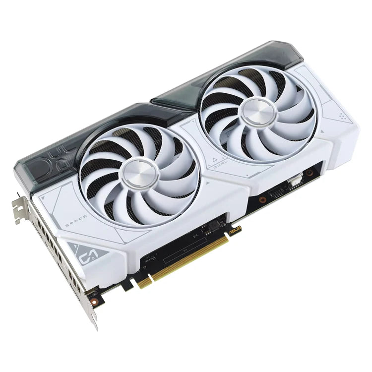 Used ASU'S GeForce RTX 4070 White Edition 12GB GDDR6X Graphics Card With 21 Gbps Memory Support Intel Core I9 13900k I7 13700K