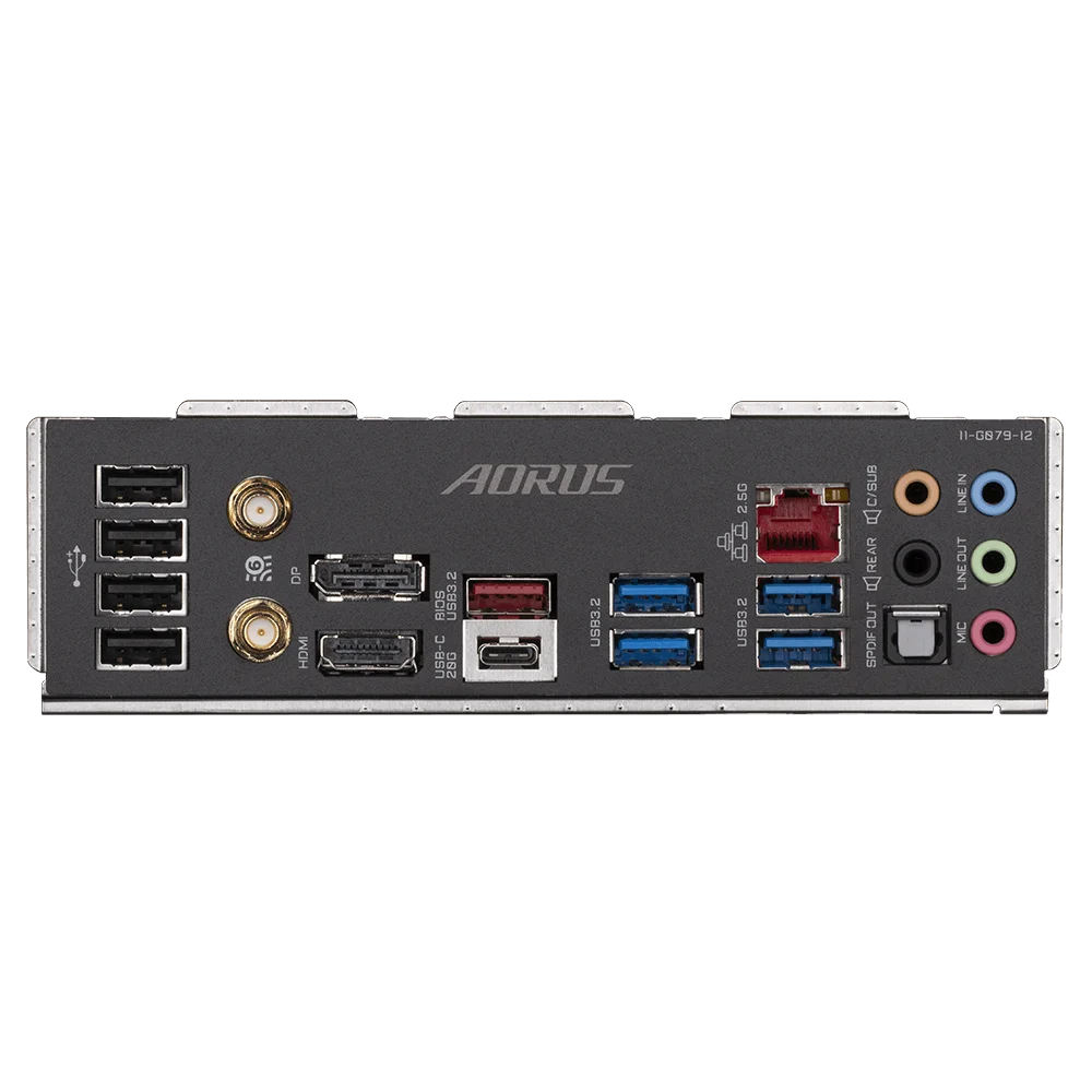 GIGABYTE B760 AORUS MASTER DDR4 Used Motherboard with LGA 1700 Socket 1x256 Mbit Flash Support Intel 13th /12th Gen Series CPU