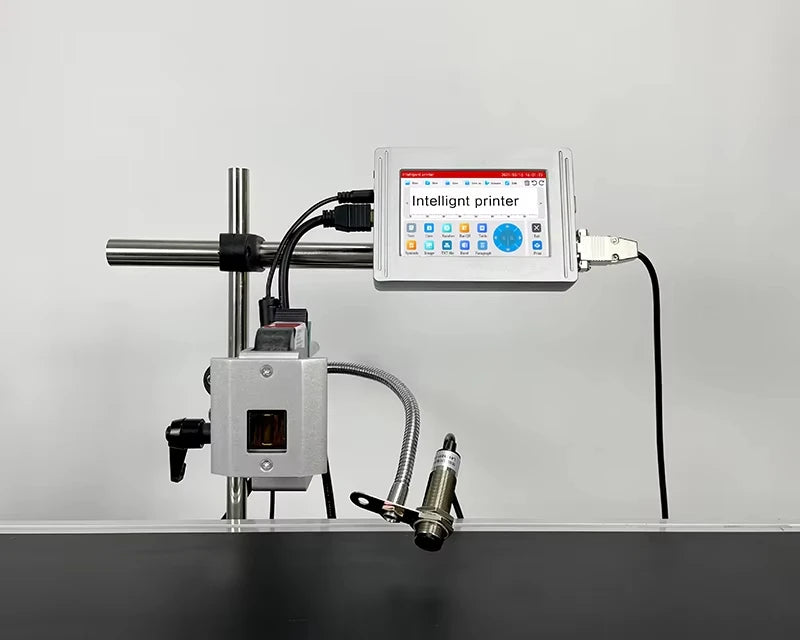 High Definition Multilingual Online Inkjet Printer Digital Label Logo Date Batch Number Tij Coding Inkjet Printing Machine