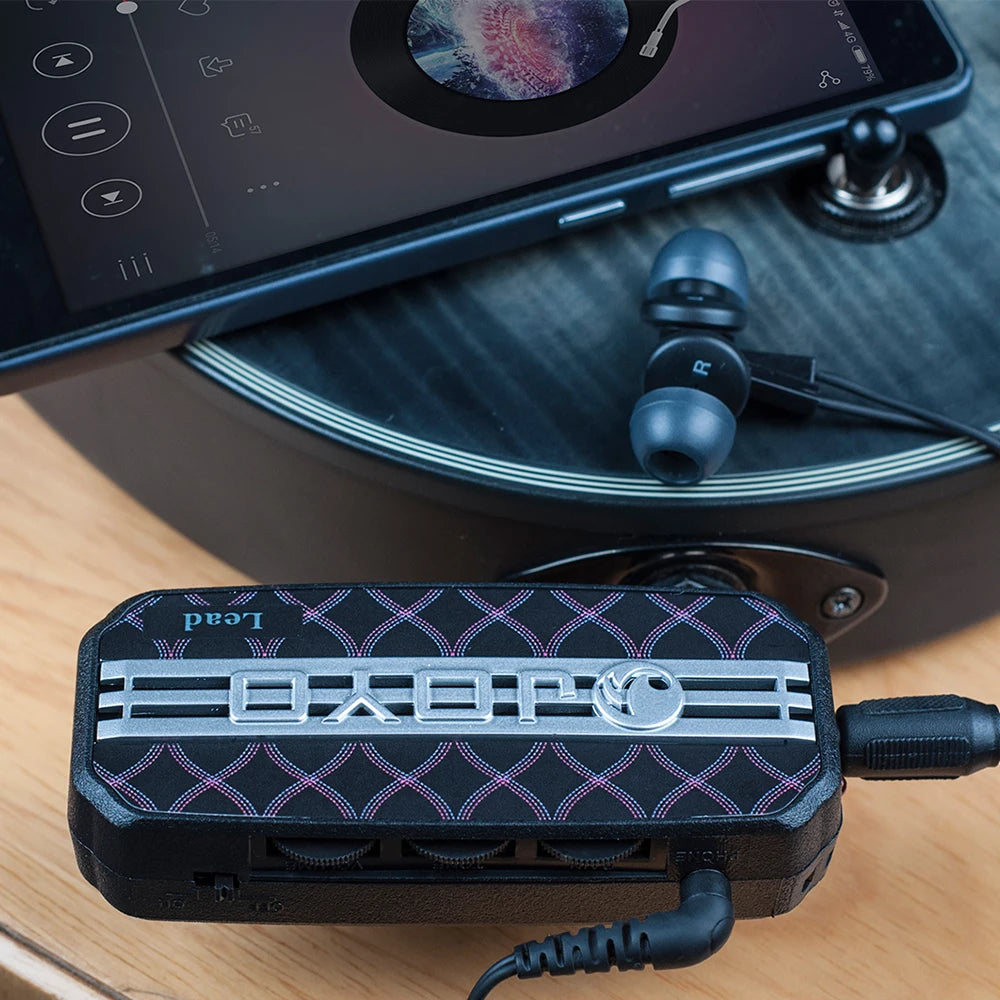 JOYO JA-03 Bass Guitar Amplifier 6 Types A30 Sound MP3 Headphone Amp Pocket Size Electric Guitar Practice Mini Amplifier
