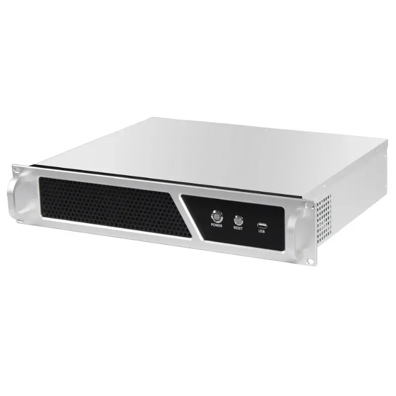 Factory Price Cost Effective 19 Inch Industrial 2u Rackmount Server Chassis Atx PC Case With 350mm Depth