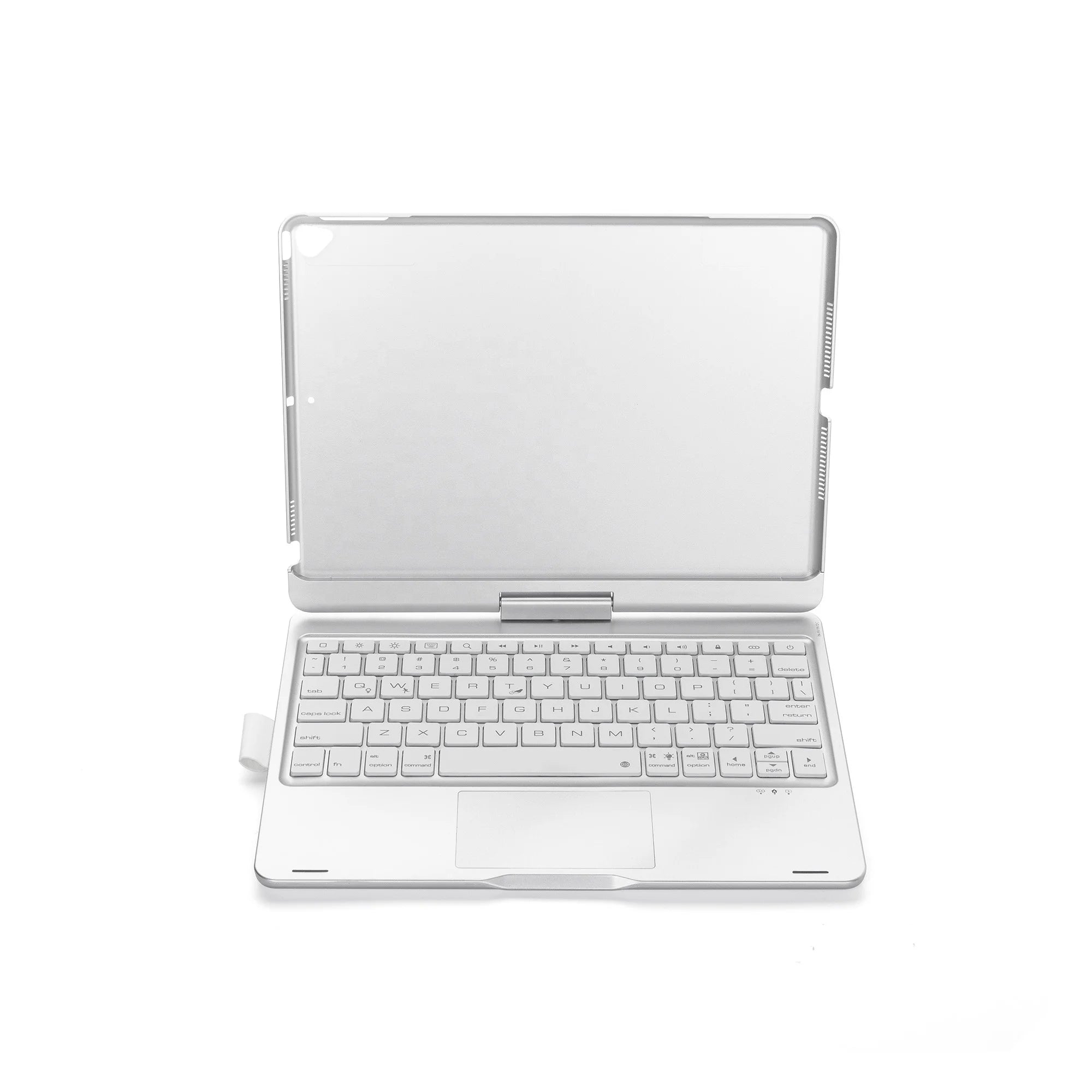 10.2 Inch Smart Touchpad Keyboard Rotation 360 Degree Wireless Keyboard Case for iPad 9th Generation