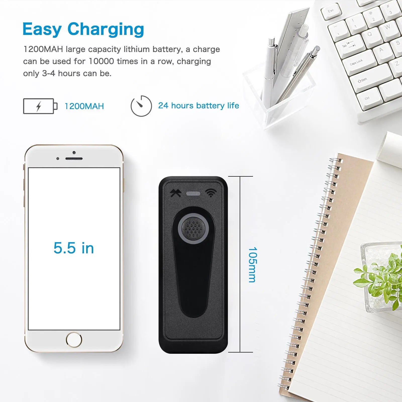 Portable BT 2.4G Wireless Barcode Reader 1D/2D/QR Barcode Scanner Wireless BT Price Checker Pos Barcode Scanner