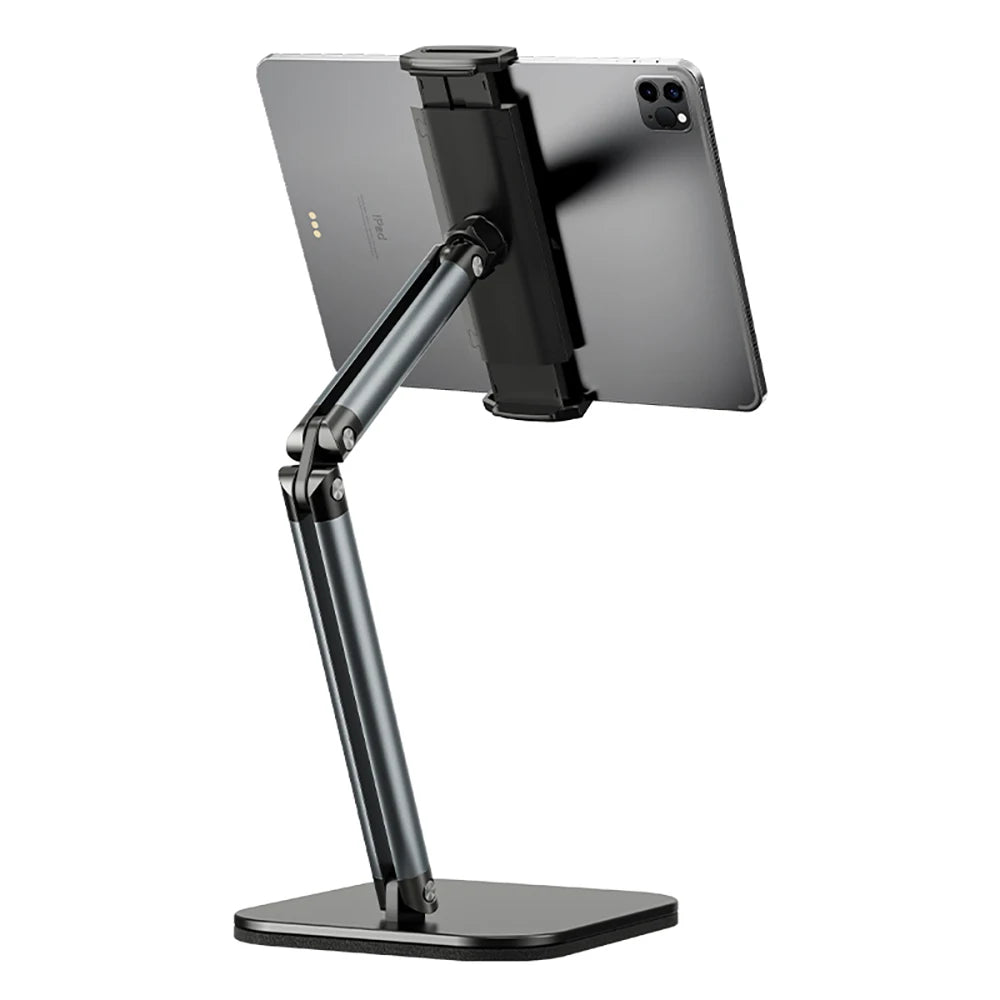 X69Pro Aluminum Alloy Tablet Live Phone Stand Holder Foldable Adjustable Desktop Tablet Stand for Ipad Iphone
