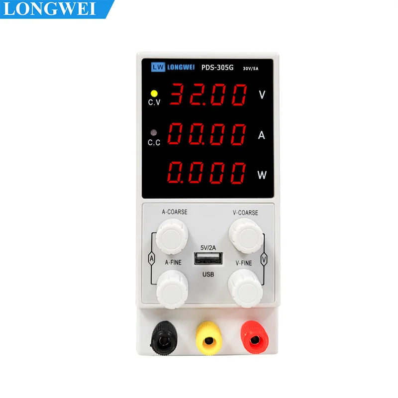 Phone Repair Tool LONGWEI PDS-305G 30V 5A 300W Adjustable DC Power Supply for Labs