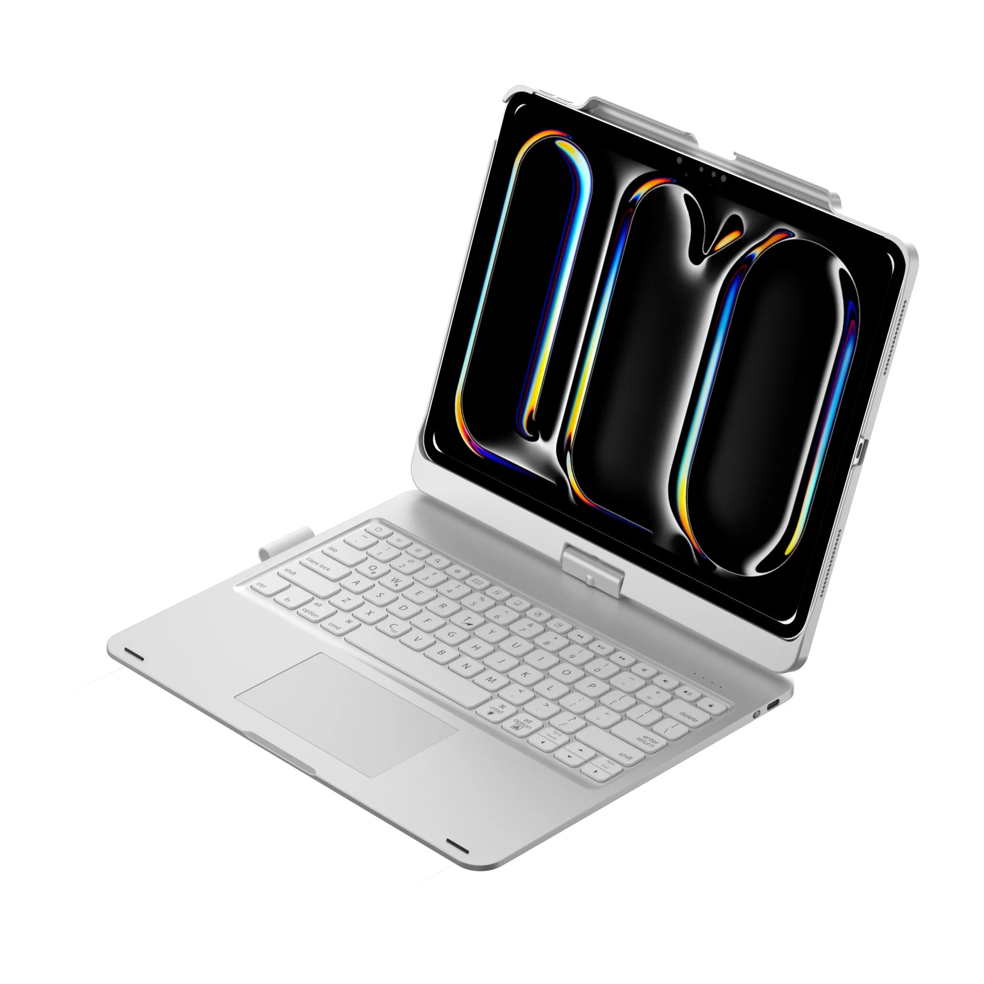 Popular 12.9 Inch Portable Trackpad Backlit Keyboard Case for iPad Case With Keyboard