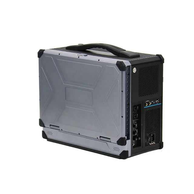 Portable 17.3 Inch Triple Screen Rugged Drone UVA Ground Control Station GCS for UAV Aerial Photography Drone Docking Station