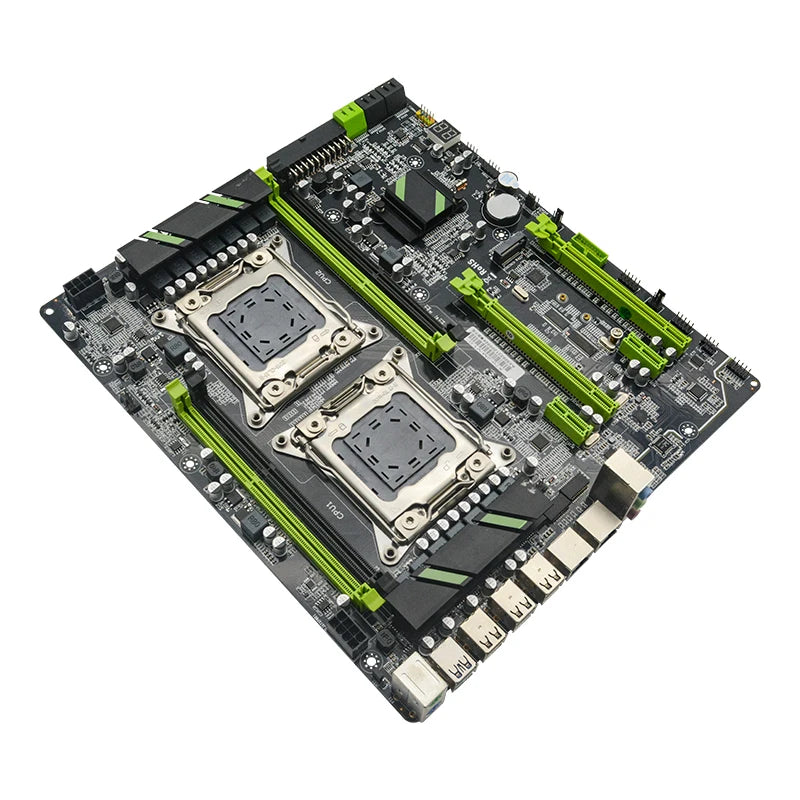 Wholesales Price Gaming Motherboard X79 Dual Xeon E5 LGA2011-0 Processors Motherboard Dual Channels DDR3 64GB M.2