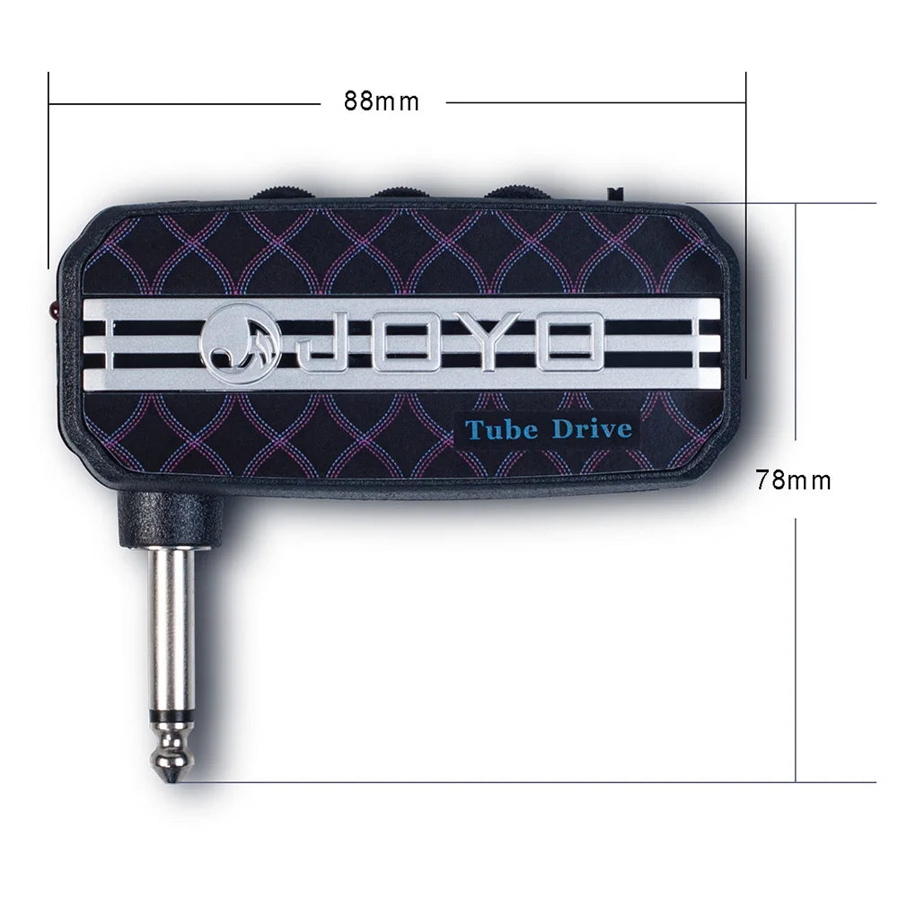 JOYO JA-03 Bass Guitar Amplifier 6 Types A30 Sound MP3 Headphone Amp Pocket Size Electric Guitar Practice Mini Amplifier