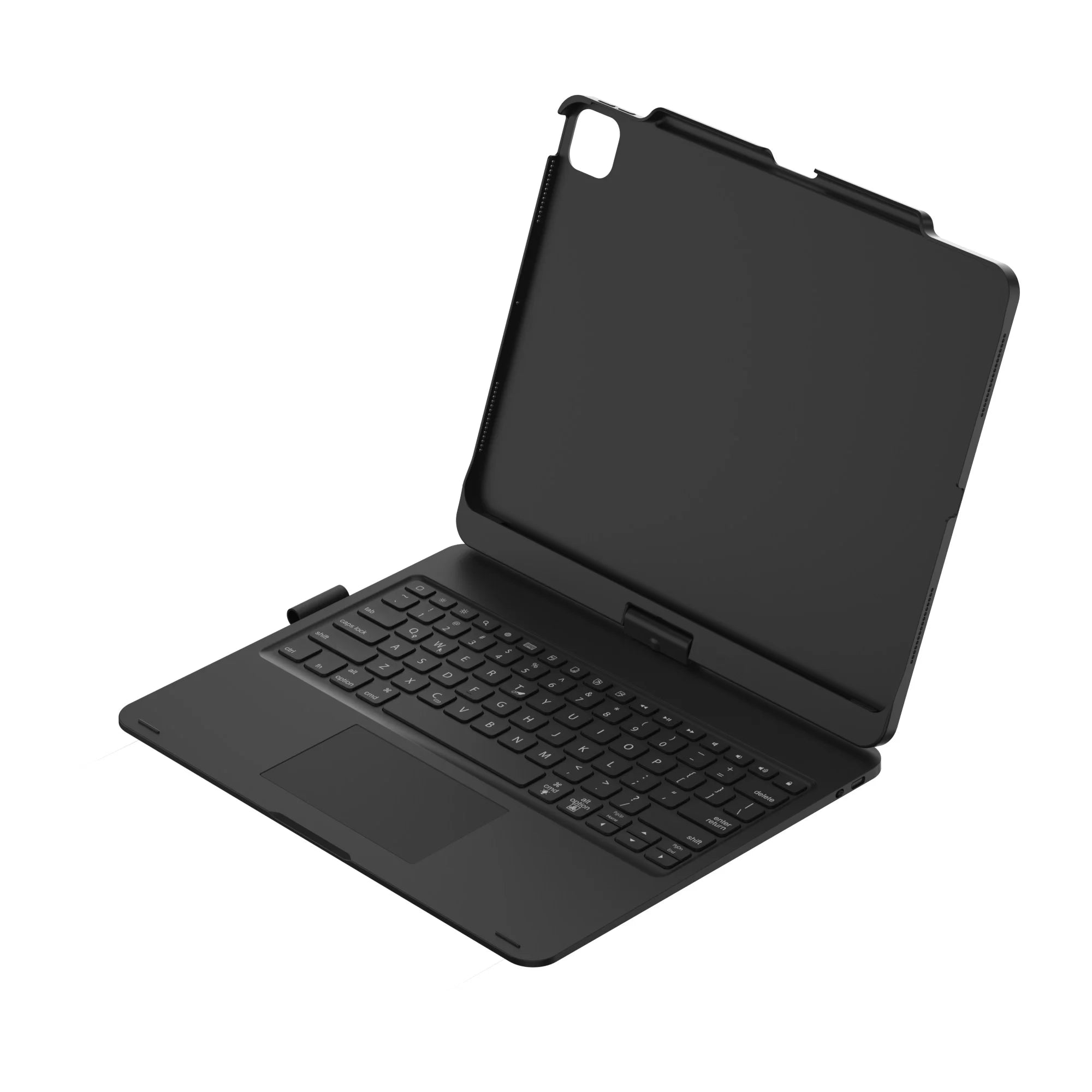 Easy Carried Pencil Holder Rotation Touchpad Keyboard Backlit Keyboard Case for iPad Pro 12.9 Case
