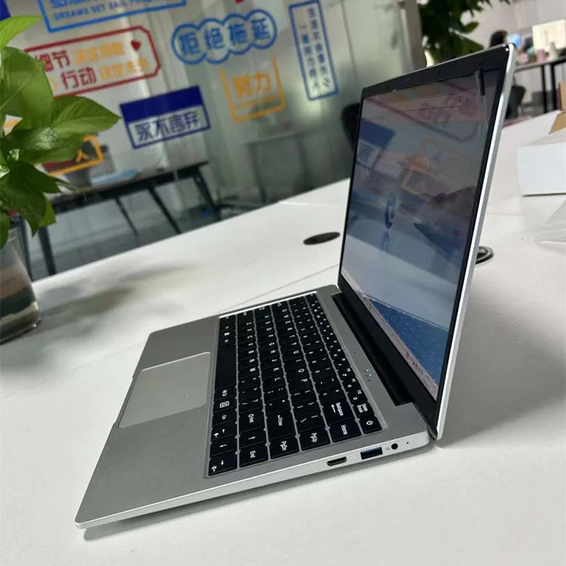 Laptop Notebook 14 Inch Win10/11 4GB+64GB Cheap Laptop Support 128/256/512gb Ssd Computadora Portatil J3455  CPU Laptop