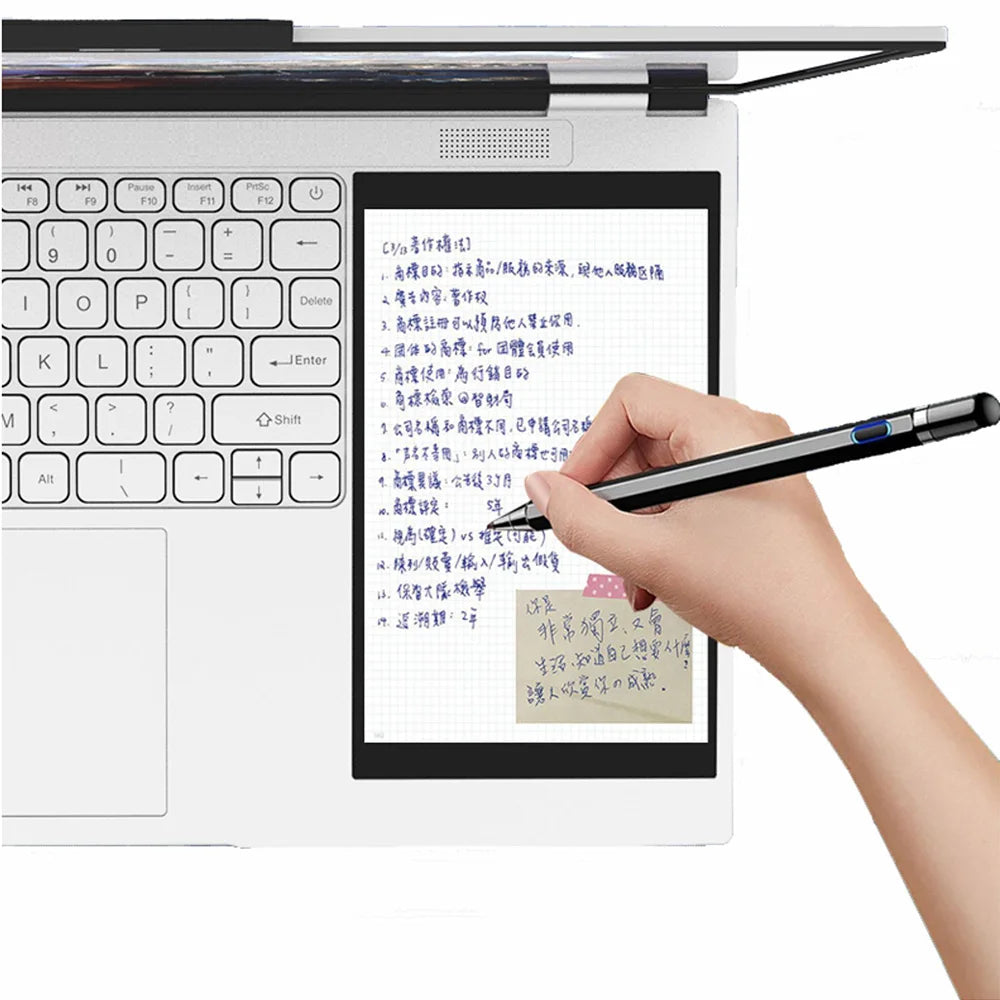 Brand New OEM 15.6 Inch +7 Inch IPS Dual Display 13th Gen N100 Quad Core Touch Screen Aluminum Laptop Fingerprint Metal Notebook