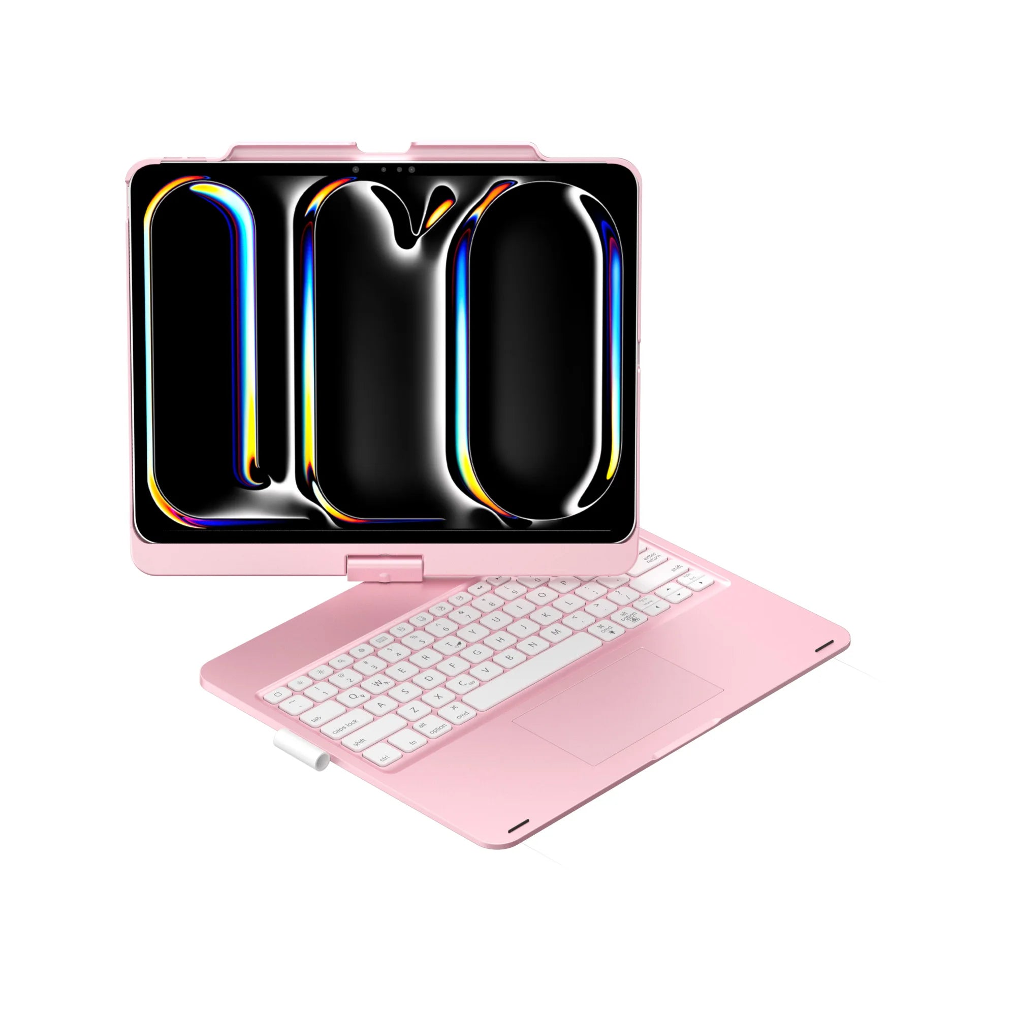 Hot Selling 360 Degree Rotatable Touchpad Backlit Wireless Keyboard Case for iPad Pro 12.9 Inch