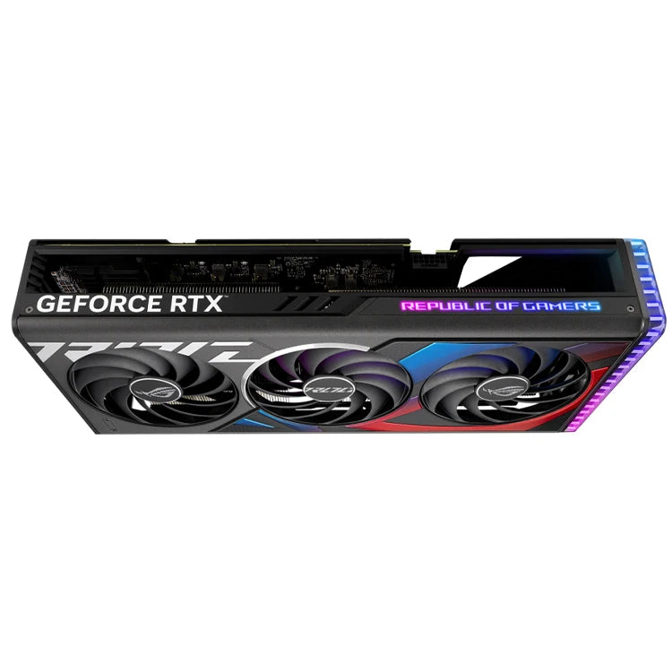 Used ASUS ROG Strix GeForce RTX 4070Ti 12GB GDDR6X OC Edition Graphics Card With 12GB GDDR6X 192 Bit Memory Support OverClock