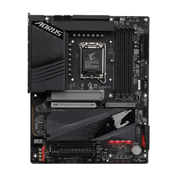 GIGABYTE Z790 AORUS ELITE Used Motherboard With LGA 1700 Supports 13th/12th Gen Intel Core Series Processors Used for Desktop