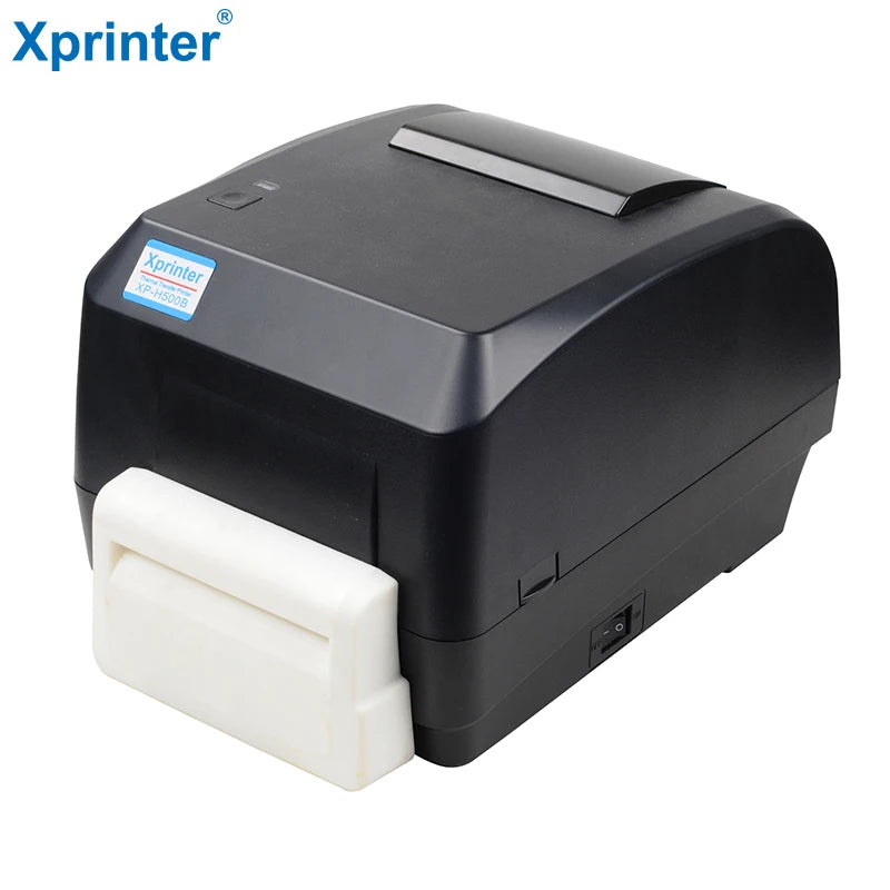 4 Inch BT  USB 110mm A6 Thermal Shipping Label Printer with Ribbon for 4x6  Waybill Printing and Other Sticker