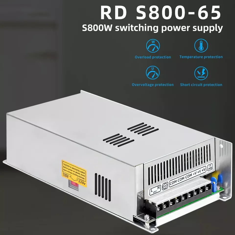 New Product 12.3A 800W High-quality 100-120/200-240V AC Switch Power Supply High Voltage Power Supply High Voltage Power Supply