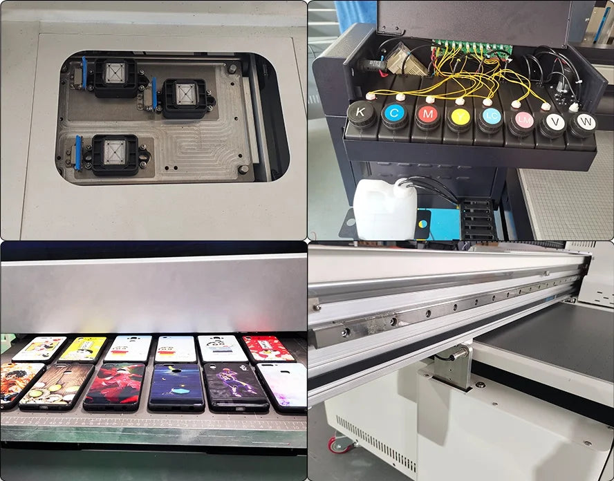 UV DTF Inkjet Flatbed Printer A3 60x90cm LED for PVC Retail Use Multifunctional Automatic 24-in-1