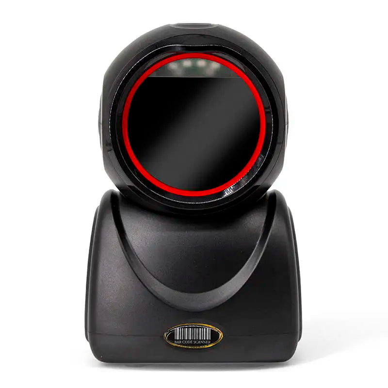 Hot ABS Plastic Barcode Desktop Scanner Supports 2D Scanning With Red LED Illumination for  Supermarkets Omnidirectional or bar