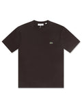 Lacoste Mens Cotton Tee - Dark Brown