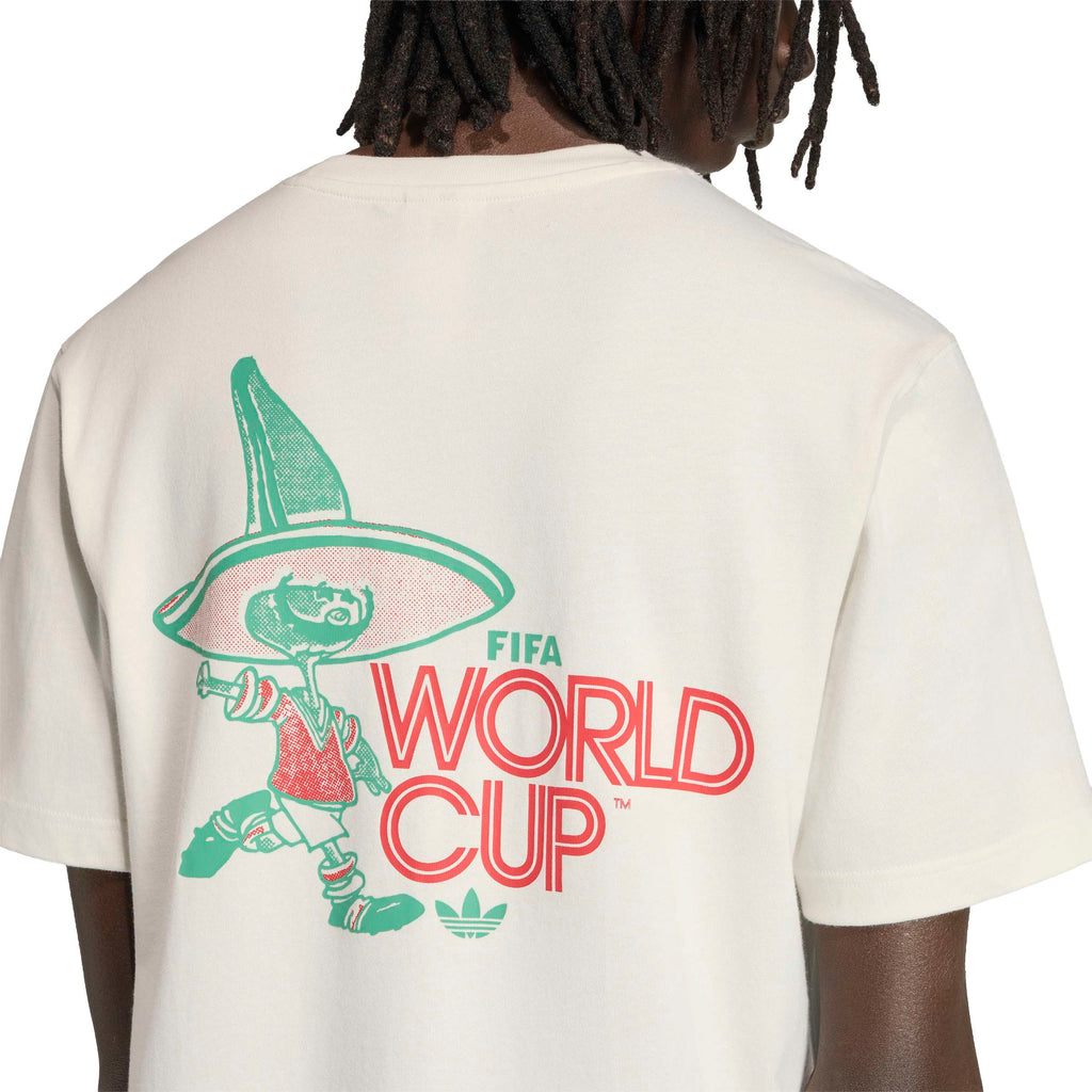 Adidas Mens Mascot Tee - Cloud White