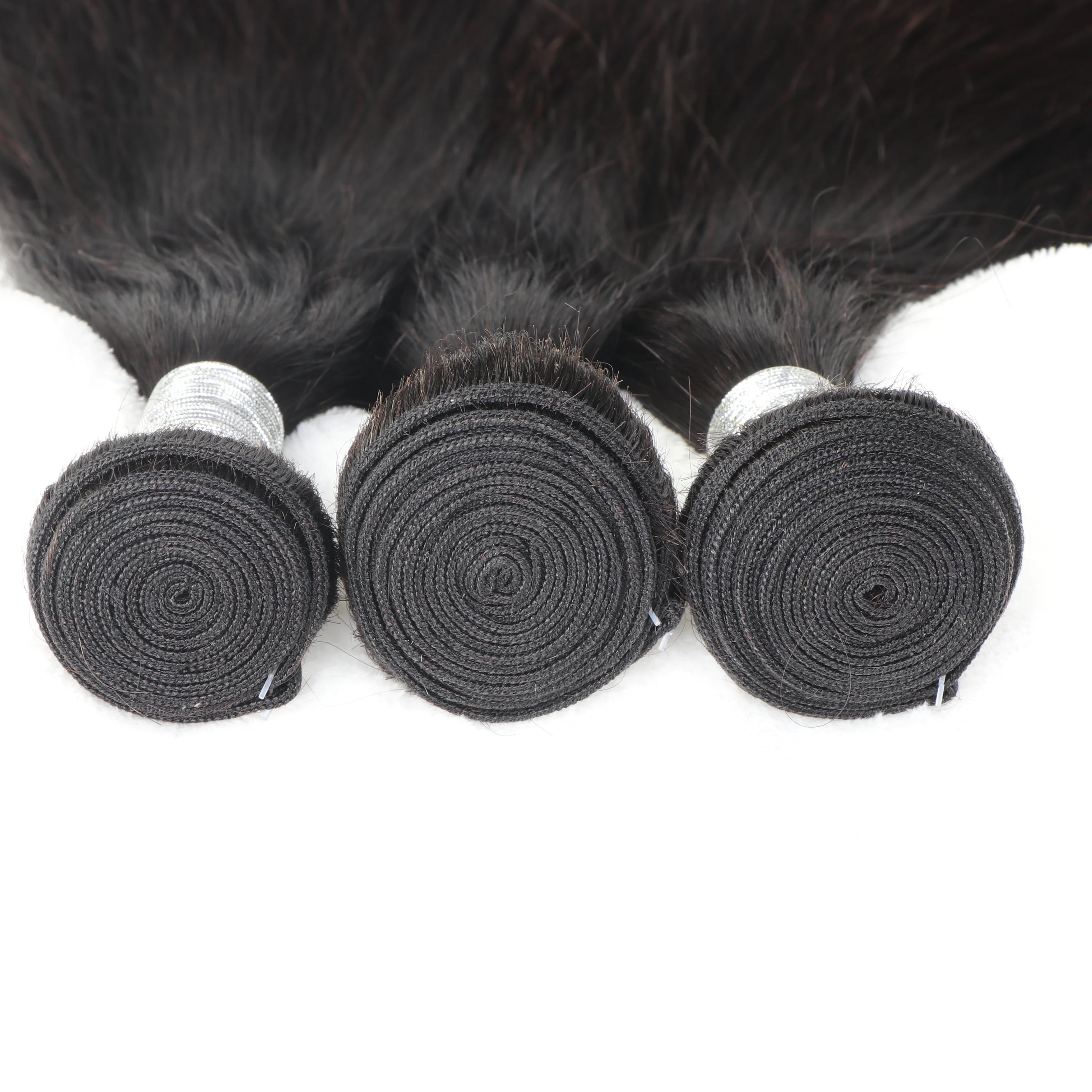 Malaysian Straight Hair Bundles 100% Remy Human Hair Extension Natural Color Bundles Straight Hair Weaves Can Buy 1 Piece 10-40