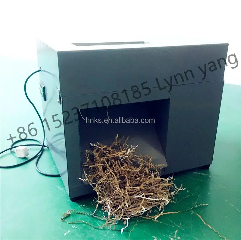 Commercial Craft Crinkle Paper Shredder Machine Straight Raffia Paper for Box Filler Crinkle Cut Machine Paper Shredder