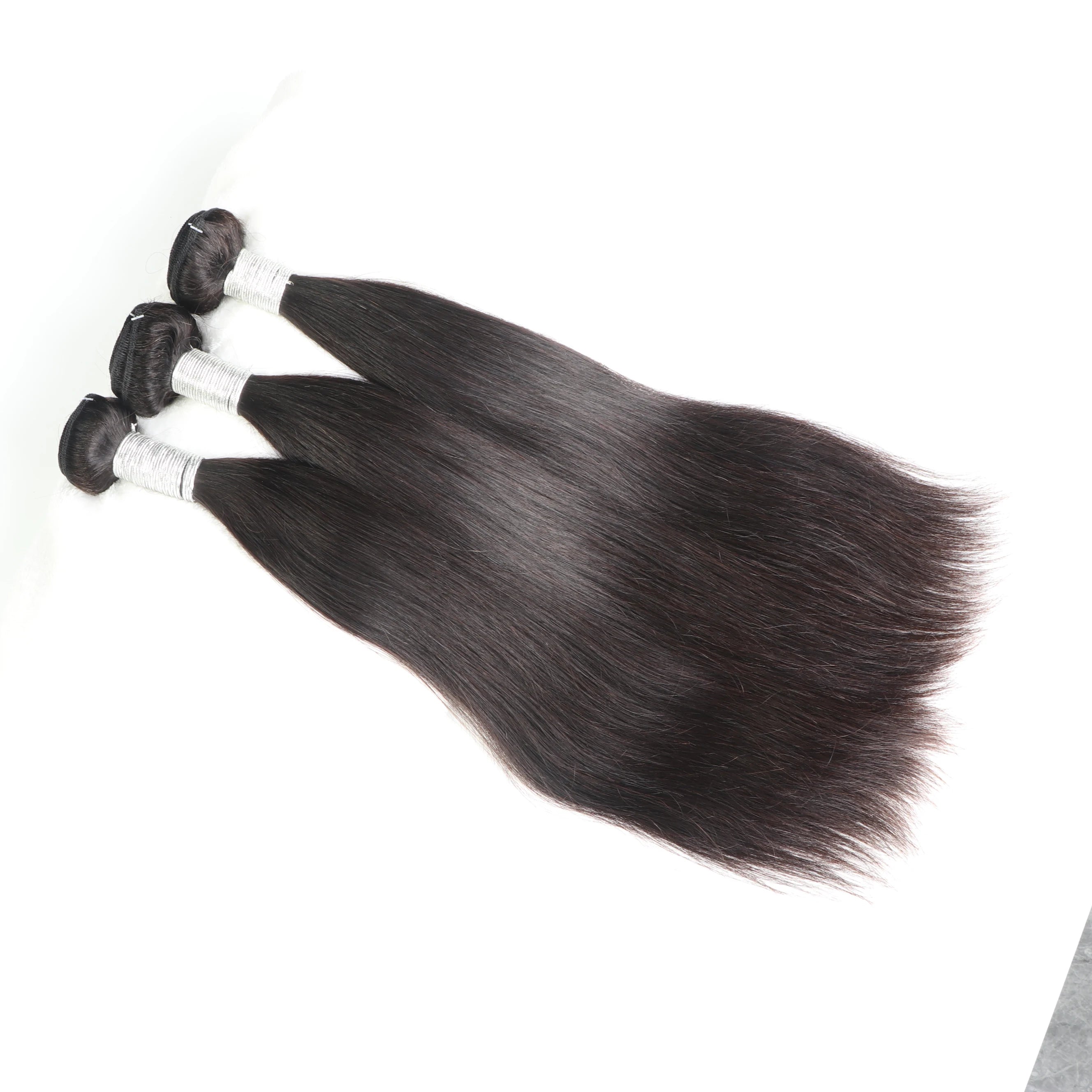 Malaysian Straight Hair Bundles 100% Remy Human Hair Extension Natural Color Bundles Straight Hair Weaves Can Buy 1 Piece 10-40
