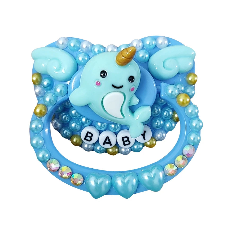 Adult Baby Size Pacifier DDLG Soft Silicone Daddy Girl Dummy Dom Little Space Cute Wing