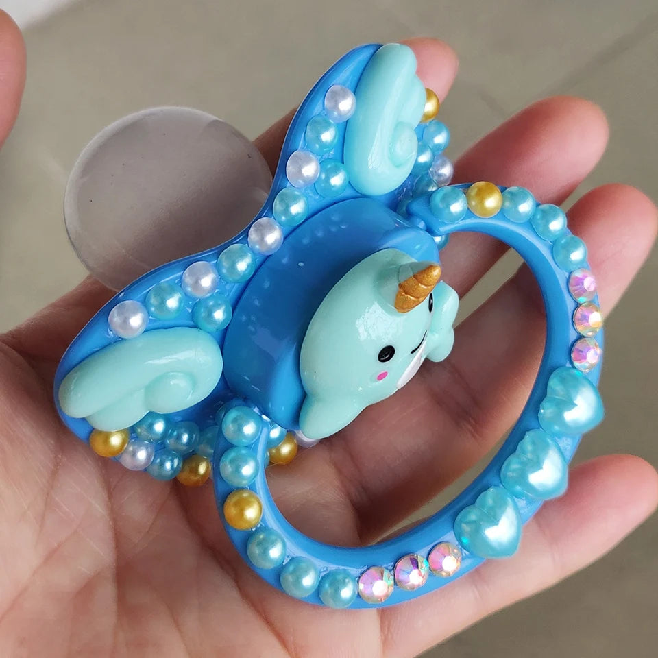 Adult Baby Size Pacifier DDLG Soft Silicone Daddy Girl Dummy Dom Little Space Cute Wing