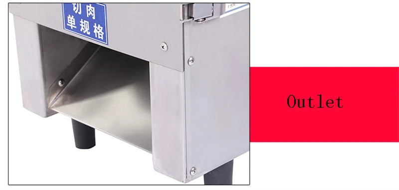 Wholesale Price Desktop Stainless Steel Electric Fresh Meat Shredding   Machine/drawer Type Meat Slicer