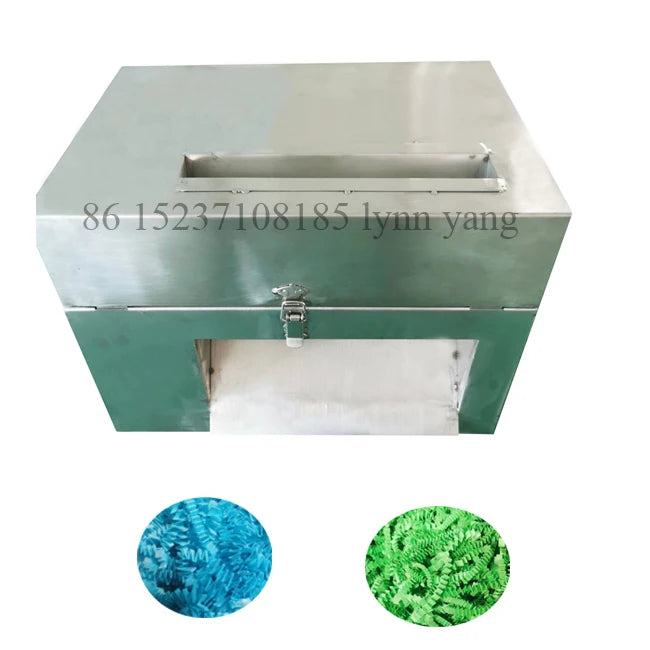 Commercial Craft Crinkle Paper Shredder Machine Straight Raffia Paper for Box Filler Crinkle Cut Machine Paper Shredder