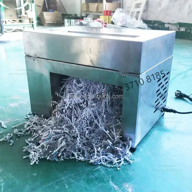 Commercial Craft Crinkle Paper Shredder Machine Straight Raffia Paper for Box Filler Crinkle Cut Machine Paper Shredder